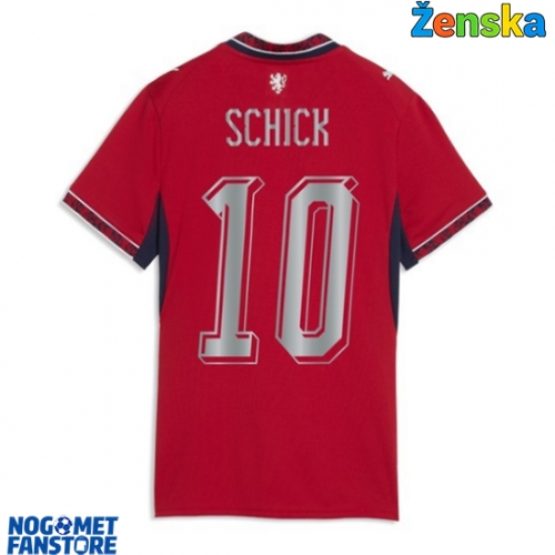 Češka Patrik Schick #10 Domaci Dres za Ženska SP 2026 Kratak Rukav